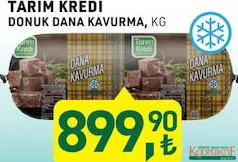 TARIM KREDİ DONUK DANA KAVURMA KG TARIM KREDİ DONUK DANA KAVURMA KG
